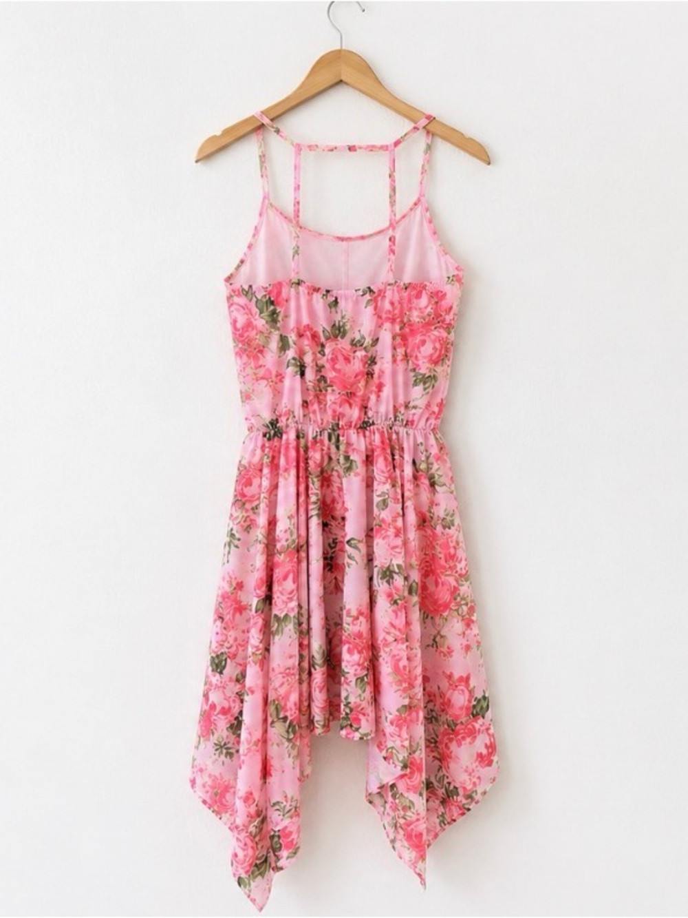 Pink Floral Sun Dress Vacation Resort Cruise Sz 4 The Place Mommy & Me - Picture 4 of 5